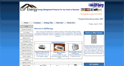 Desktop Screenshot of espenergy.com